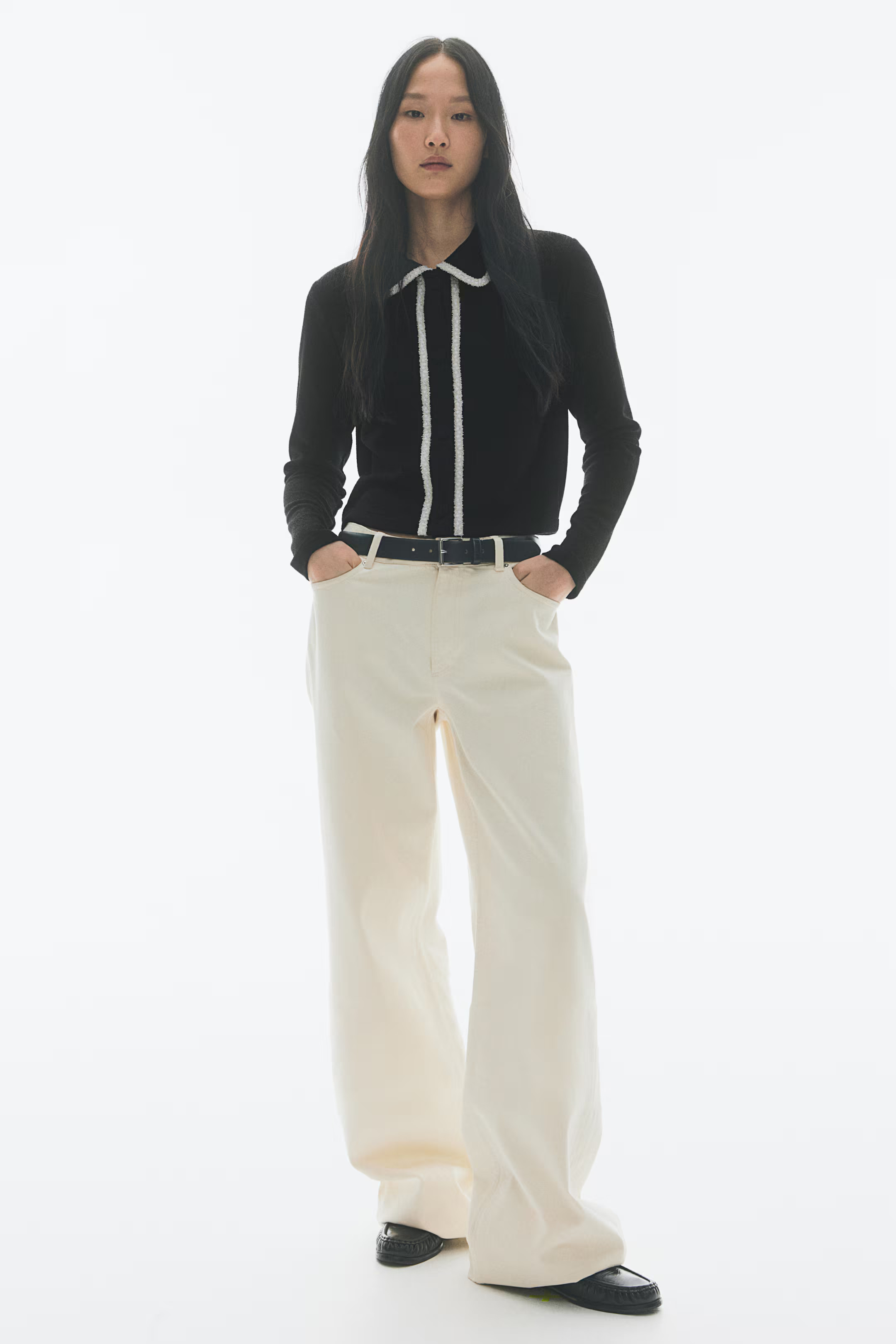 Cardigan with Collar | H&M (US + CA)