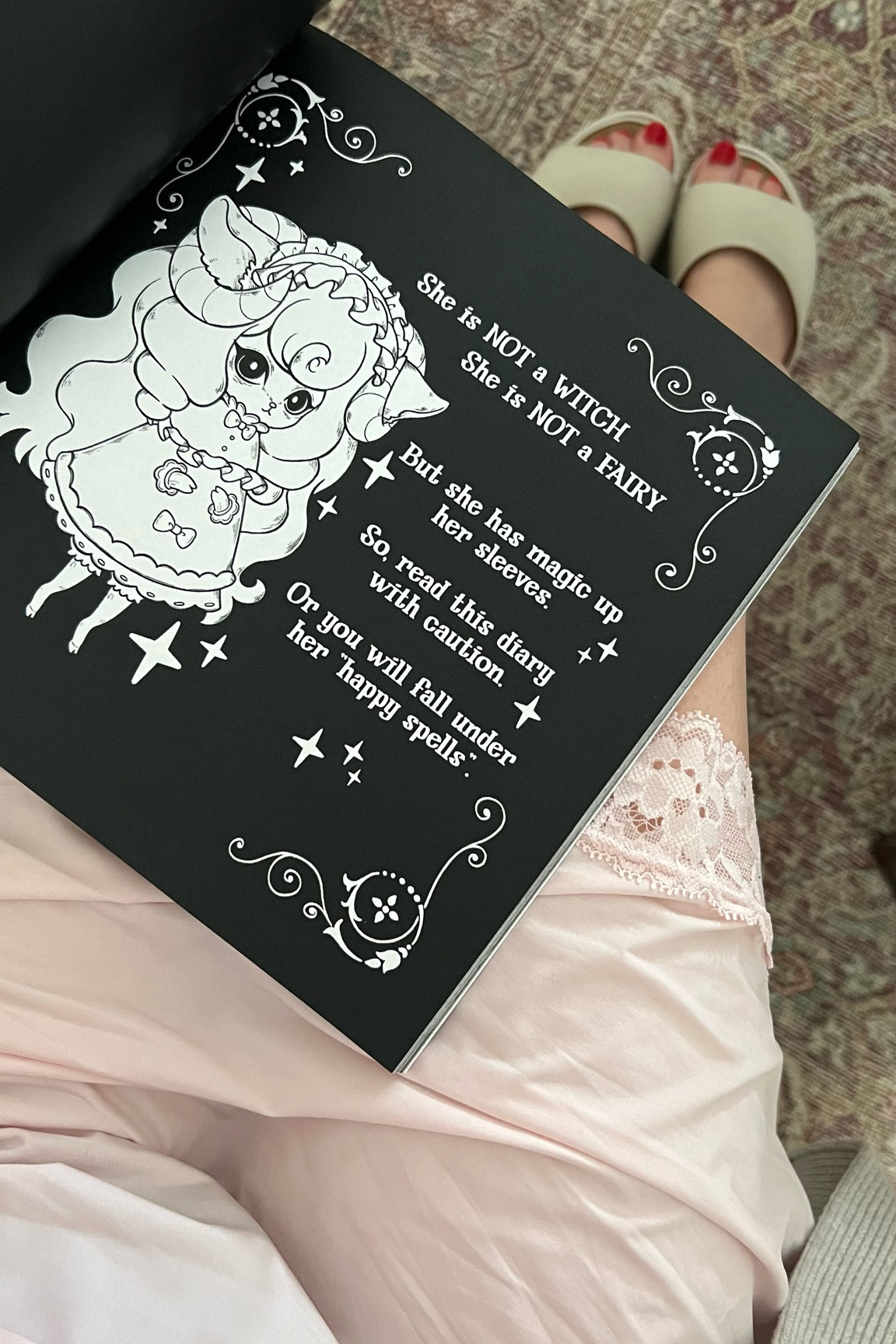 A magical adult colouring book for those looking for stress relief, a creative hobby for the mystic, or a gift to your fellow enchanting creator alike 🪄✨.

#LTKGiftGuide #LTKU #LTKMostLoved