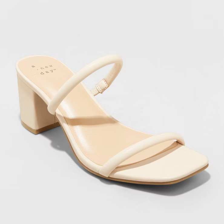 Women's Cris Shades of Beautiful Mule Heels - A New Day™ | Target