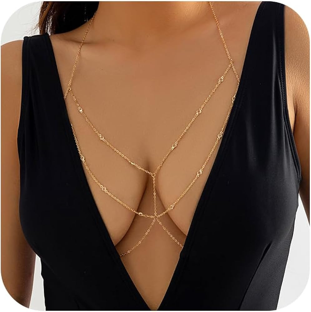 MODRSA Chain Belt Gold Chain Belt Chain Belts for Women Fashion Gold Belt Chain Silver Waist Chai... | Amazon (US)