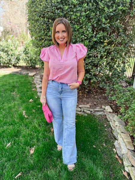 Avara outfit
Use code LAURA15 to save 15% through 3/29 at midnight 
THML top & flare jeans by Risen rum true to size 

Use code SOUTHERNSTYLE to save on my Louis Vuitton watch band 



#LTKover40 #LTKfindsunder100 #LTKfindsunder50