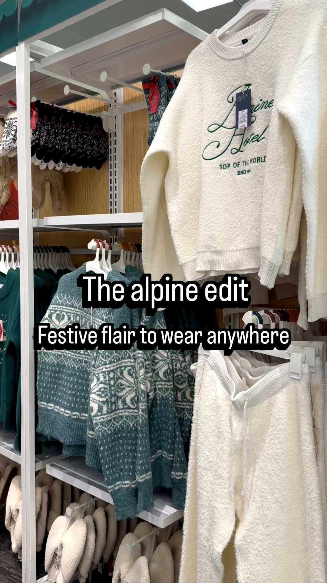 The new Alpine Hotel Collection from Target is giving major ski resort energy — warm neutrals, plush textures, and cozy cabin charm. It’s like stepping into a luxe mountain getaway without ever leaving home. Perfect for creating that wintery, elevated lodge look that feels both chic and inviting.

Target Alpine Hotel Collection, Target winter decor, cozy lodge home style, ski resort inspired home, alpine aesthetic home decor, Target new home line, mountain cabin interior design, rustic modern home inspiration, affordable luxury home collection, cozy bedding and throws, neutral winter home trends, Target seasonal home decor, elevated lodge aesthetic, chic mountain getaway style, cozy Target home finds.

#LTKHoliday #LTKFindsUnder50 #LTKSeasonal