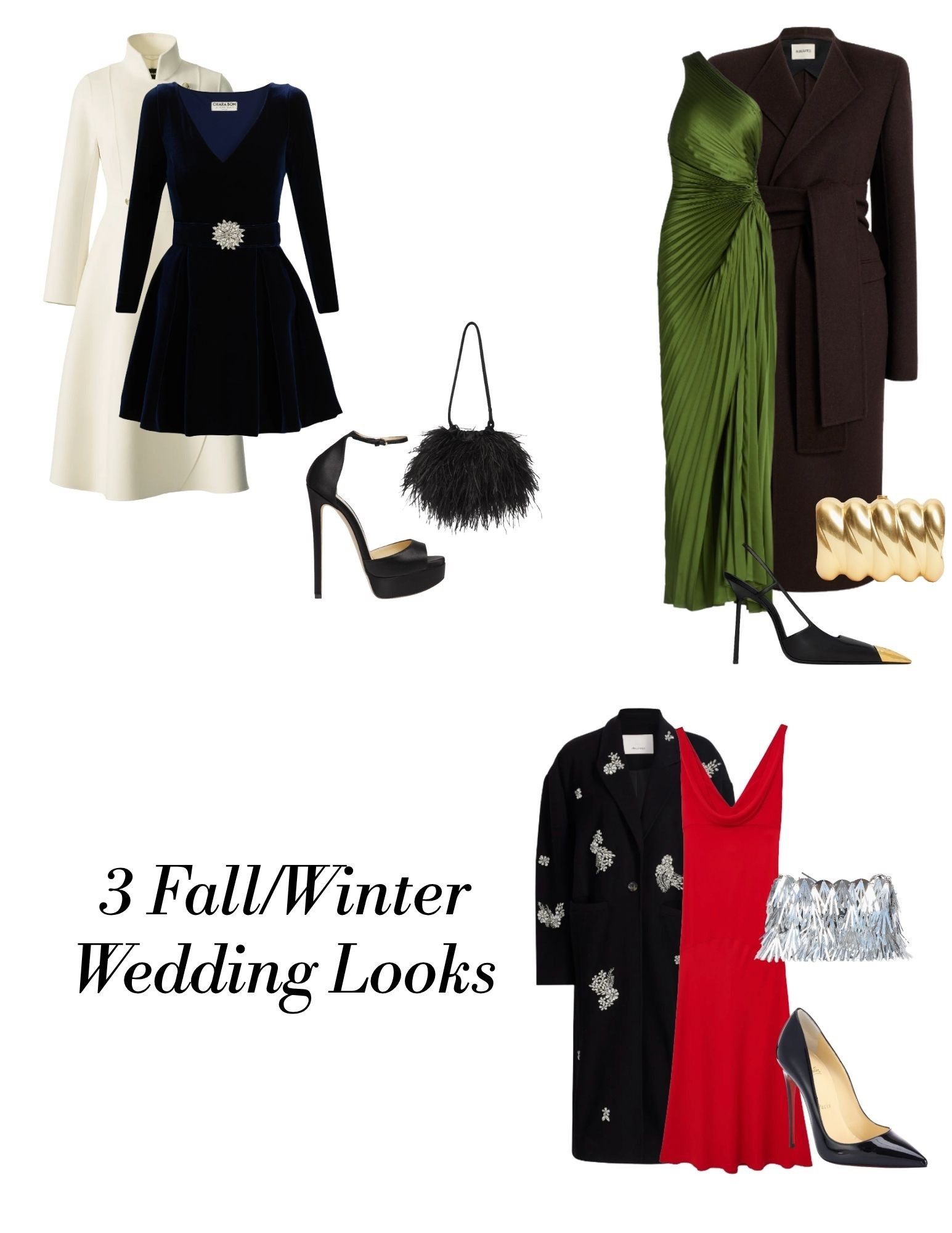 3 Fall/Winter Wedding Looks 💫

#LTKWedding #LTKParties #LTKStyleTip