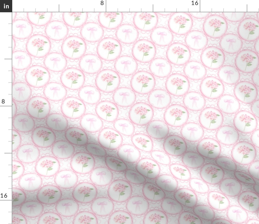 Hydrangea Pink | Spoonflower