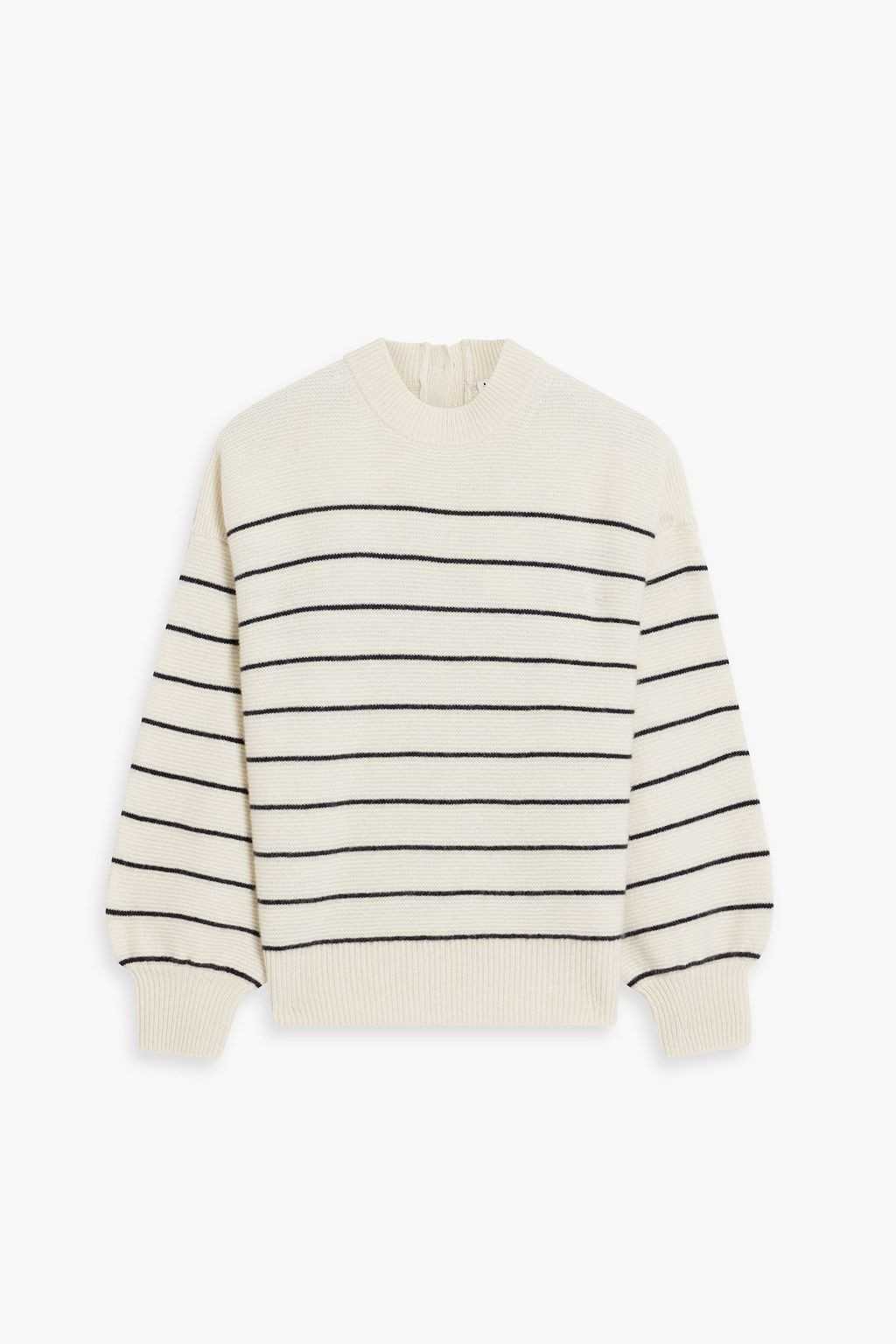 Ivory Striped cashmere sweater | ALEX MILL | THE OUTNET | The Outnet (US and CA)