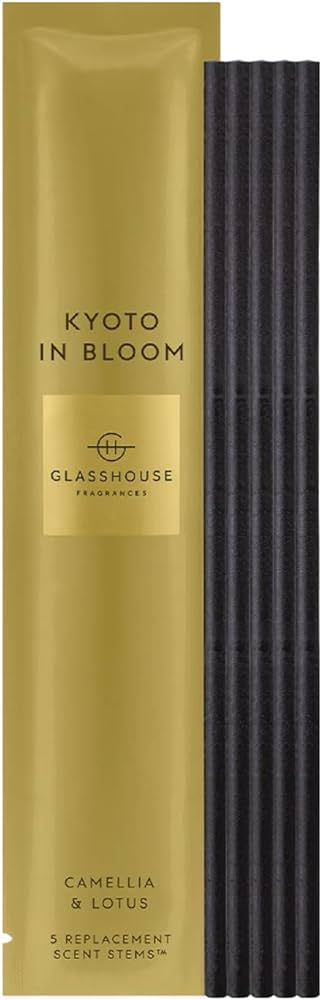 Glasshouse Fragrances Kyoto in Bloom Replacement Scent Stems, Perfume Scented Liquidless Diffuser... | Amazon (US)