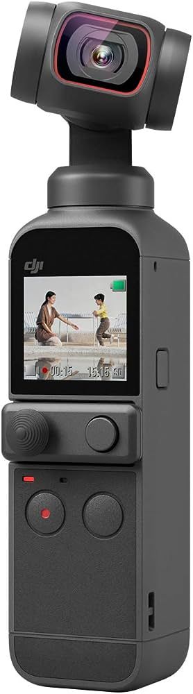 DJI Pocket 2 - Handheld 3-Axis Gimbal Stabilizer with 4K Camera, 1/1.7” CMOS, 64MP Photo, Pocke... | Amazon (US)