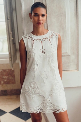 THE GREAT. Picnic Sleeveless Shift Dress | Anthropologie (US)