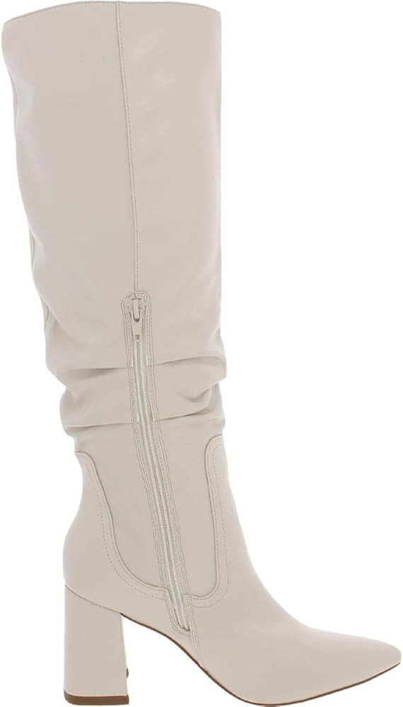 Steve Madden Womens Collision Faux Leather Tall Knee-High Boots | Amazon (US)
