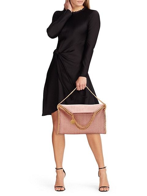 Falabella Raffia Shoulder Bag | Saks Fifth Avenue