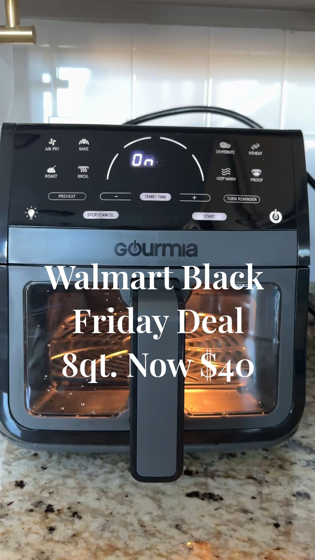 Walmart Black Friday deal on this 8qt air fryer is too good to miss. Now $40.

#airfryer  #Walmarthome #kitchenessentials #smallappliances 

Air fryer, Walmart small appliances, 8qt air fryer, Black Friday deals

#LTKfoodie #LTKGiftGuide #LTKSaleAlert