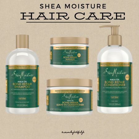 I’ve been turn @sheamoisture for the longest while now and I’m elated that they have added #bondcare to the product line!  The cleave in conditioner is so quenching for type B, C hair! A must try! #ad #haircare #beauty

#LTKStyleTip #LTKBeauty