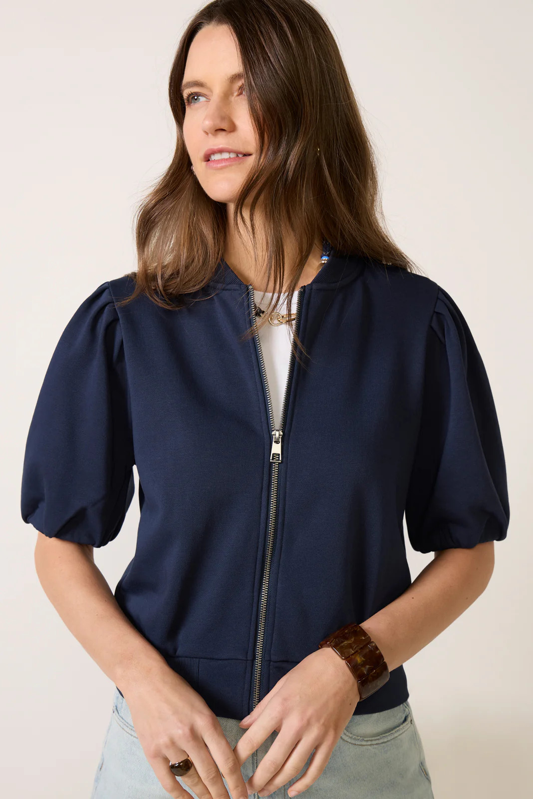 Jordan Puff Sleeve Sweatshirt | Evereve