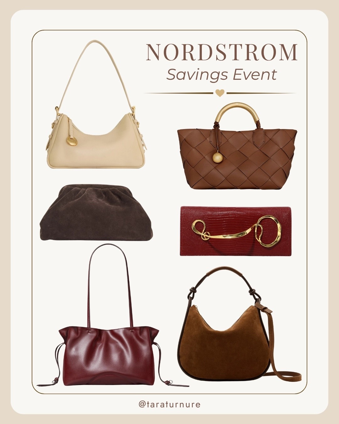 Fall bags worth a look 🤎 Nordstrom Savings Event picks in rich, wearable neutrals.

Nordstrom Savings Event, fall handbags, fall bags, brown handbags, burgundy bag, suede bag, shoulder bag, tote bag, fall accessories, women’s accessories, neutral fashion, fall fashion, Nordstrom sale

#LTKootd #LTKSeasonal #LTKSaleAlert