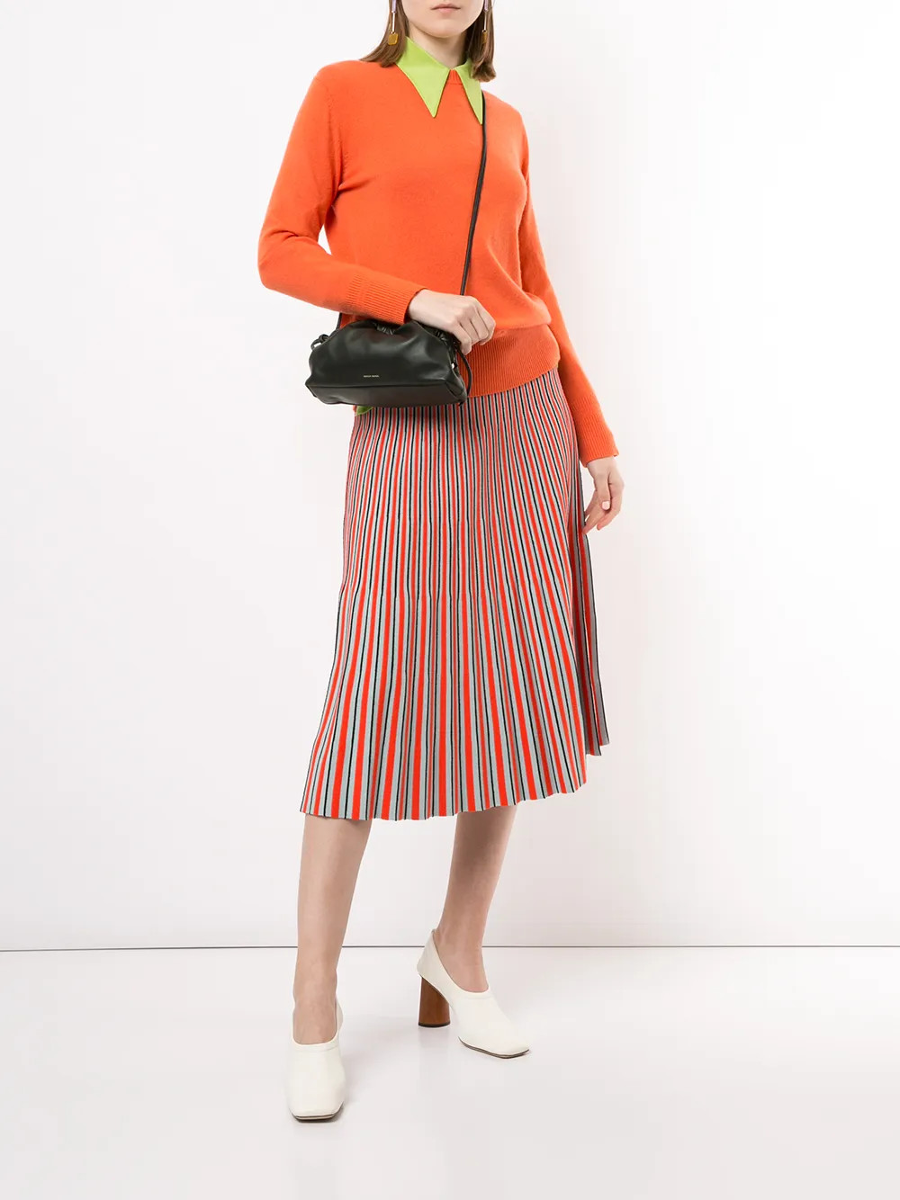 Mansur Gavriel Mini Cloud Clutch  - Farfetch | Farfetch Global