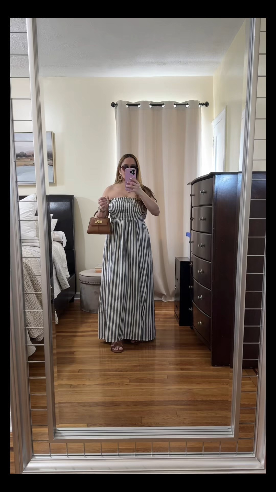 This midi striped dress is ideal for a vacation or any spring event. 

#LTKPetite #LTKSaleAlert #LTKFindsUnder50