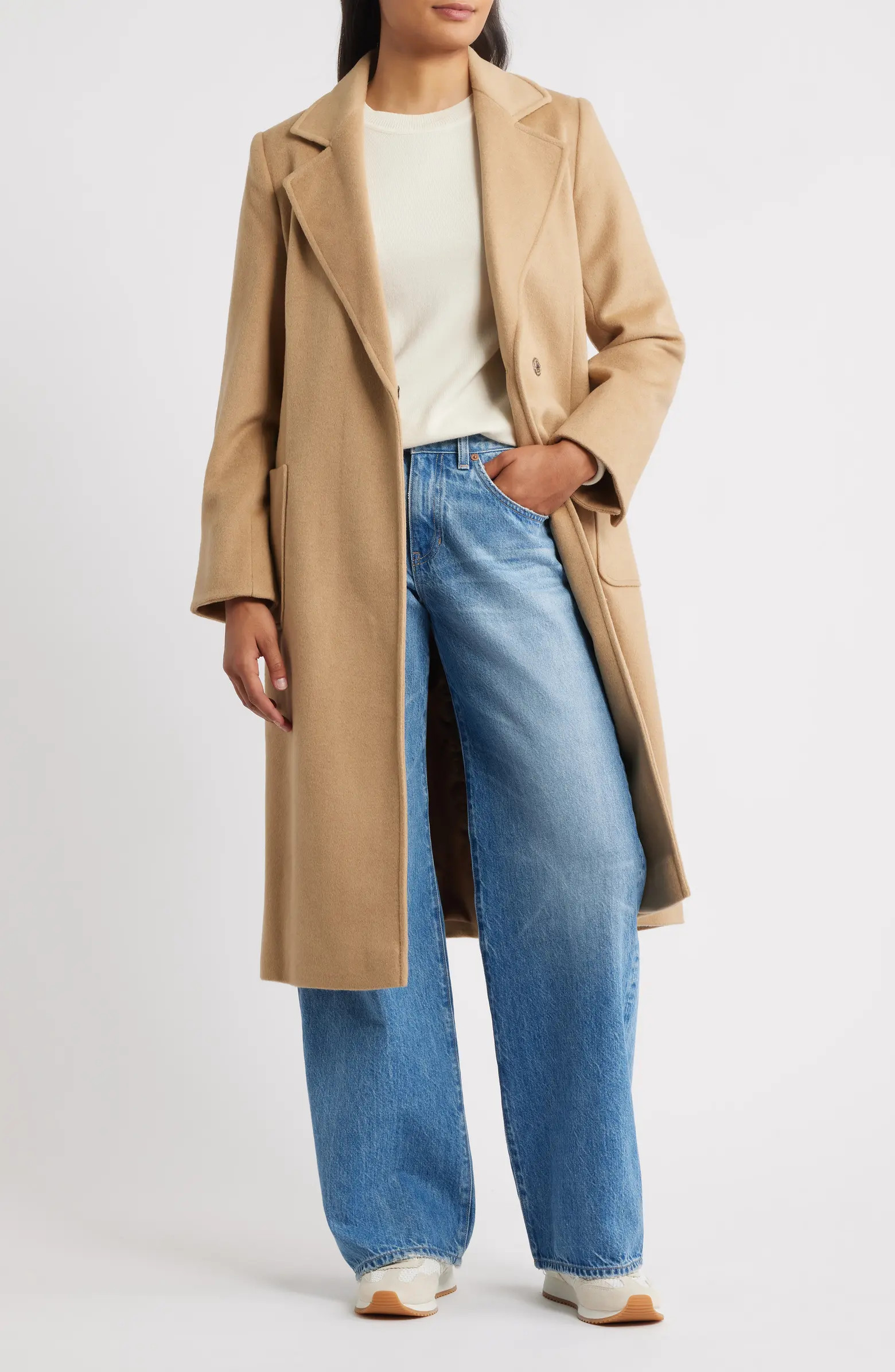 Longline Wrap Coat | Nordstrom