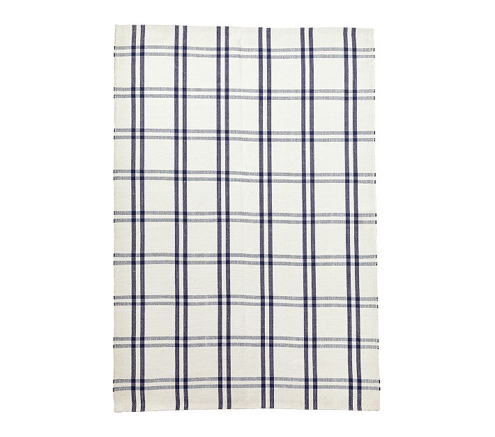 Plaid Woven Rug | Pottery Barn Kids