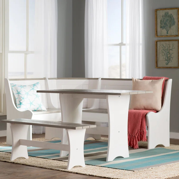 Floros 6 - Person Breakfast Nook Dining Set | Wayfair North America