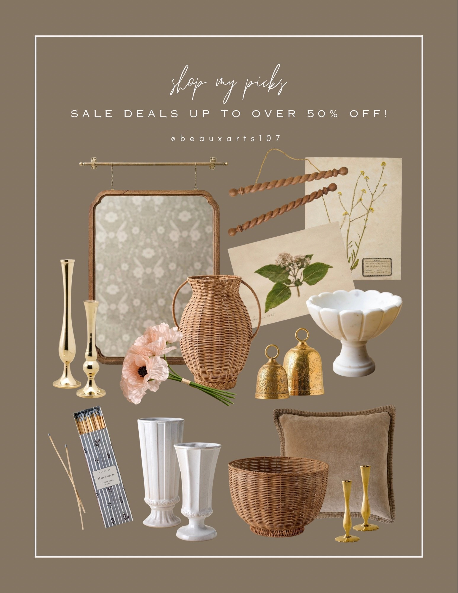 Save up to over 50% off on these beautiful home Decor deals!!