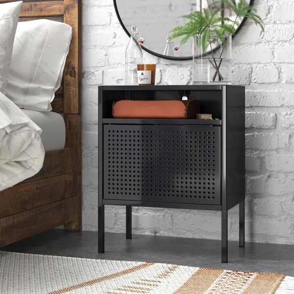 Zander Metal Nightstand | Wayfair North America