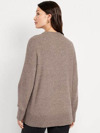 SoSoft Crew-Neck Tunic Sweater | Old Navy (US)