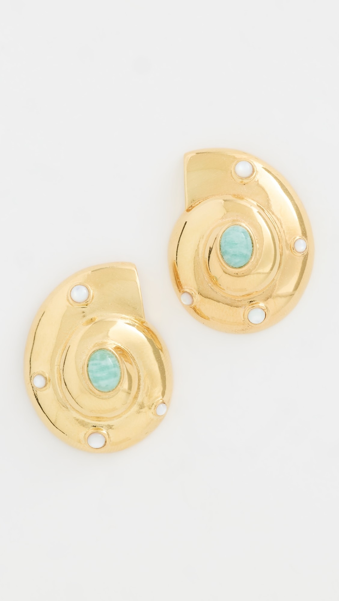 Nautilus Stud Earrings | Shopbop