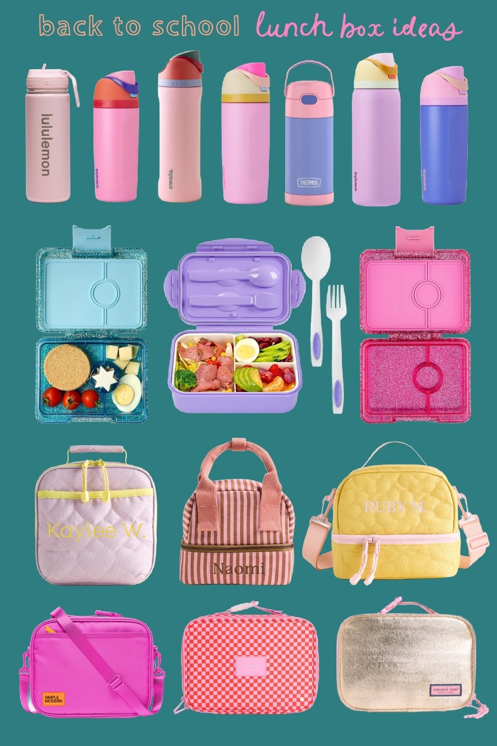 Back to school - lunch accessories !! 

#LTKFamily #LTKKids #LTKSeasonal