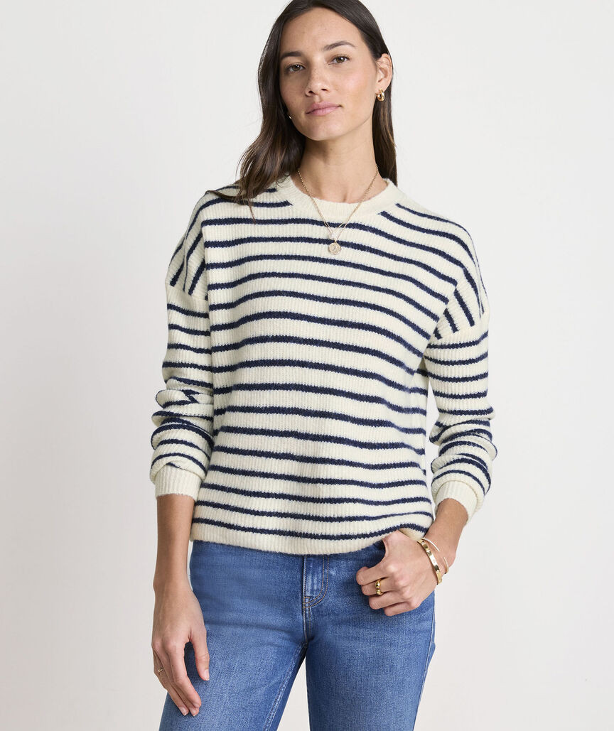 Ribbed Crewneck Sweater | vineyard vines