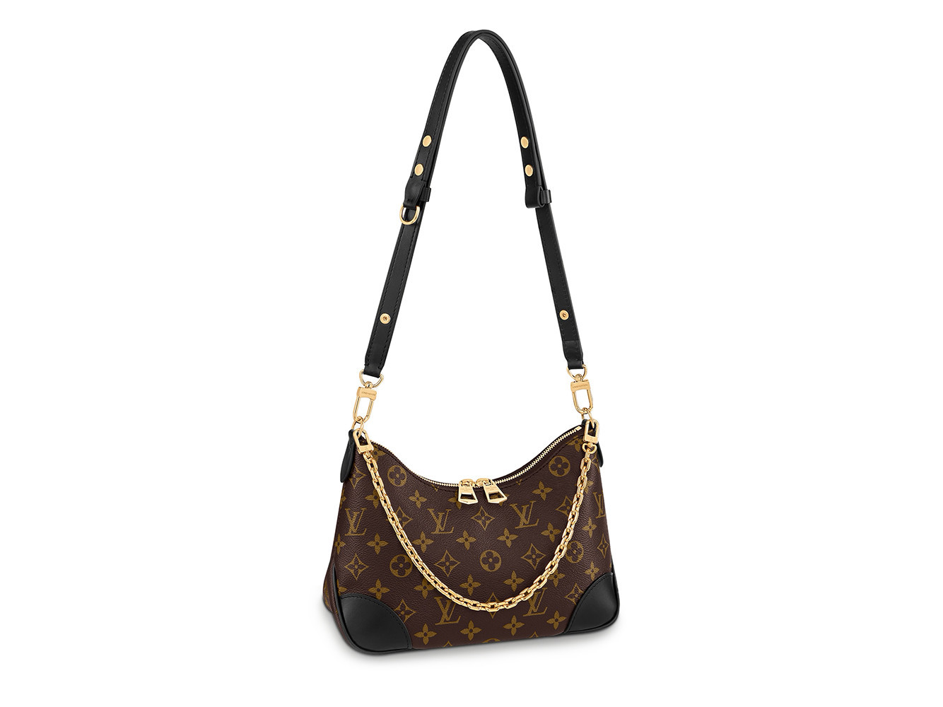 Women's Louis Vuitton Boulogne Monogram in Black/Brown | StockX