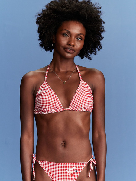 Old Navy x Disney© Minnie Mouse Triangle String Bikini Swim Top | Old Navy (US)