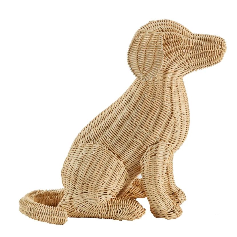 Potcake Wicker Dog | Amanda Lindroth