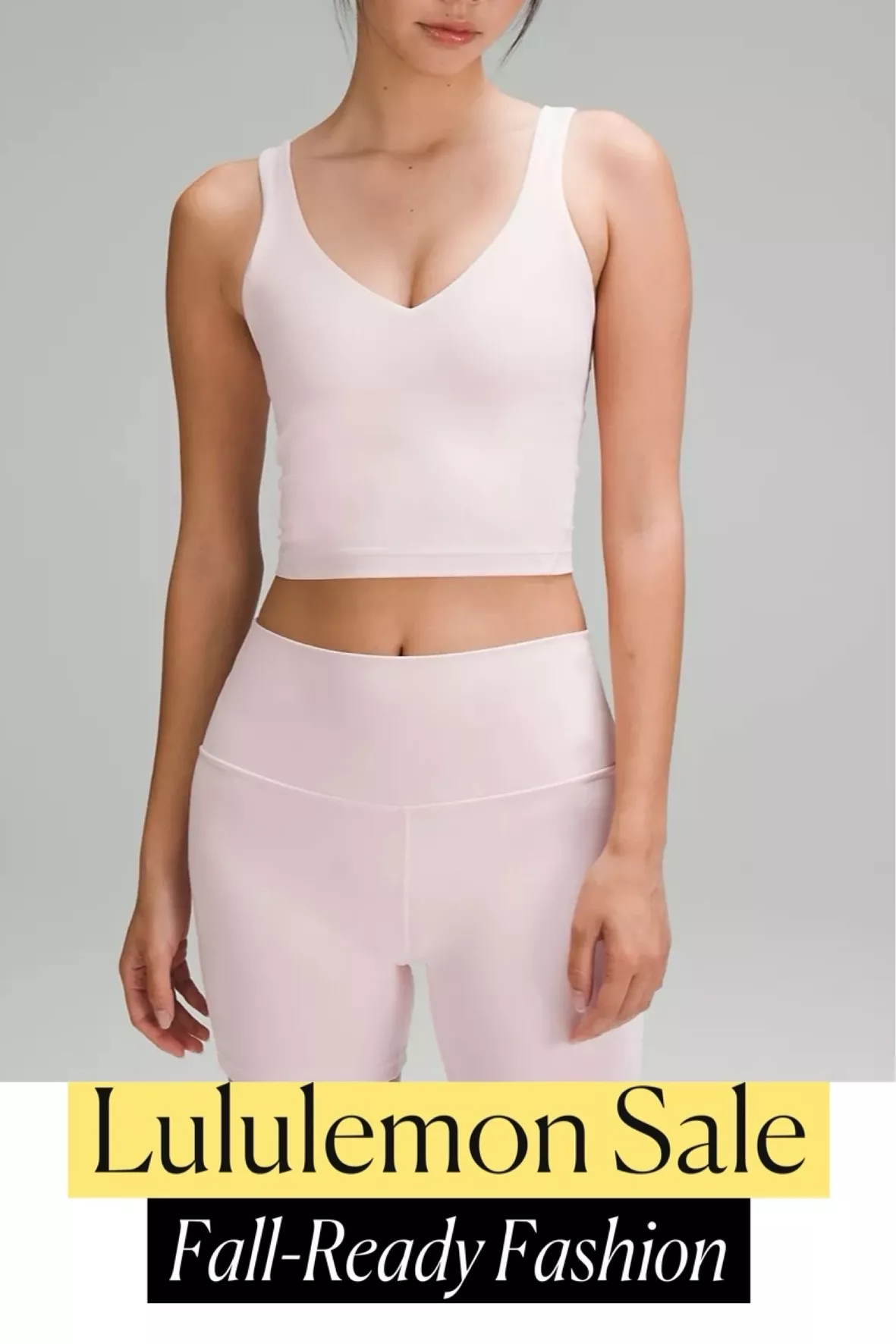 lululemon - Sports Bra + Tank Top on Designer Wardrobe
