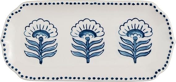 Mud Pie Buti Print Everything Tray; 4" x 9" | Amazon (US)