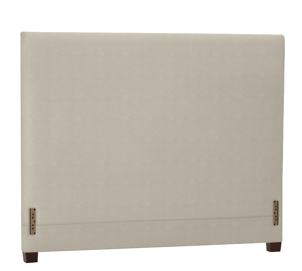 Raleigh Square Upholstered Tall Headboard | Pottery Barn (US)