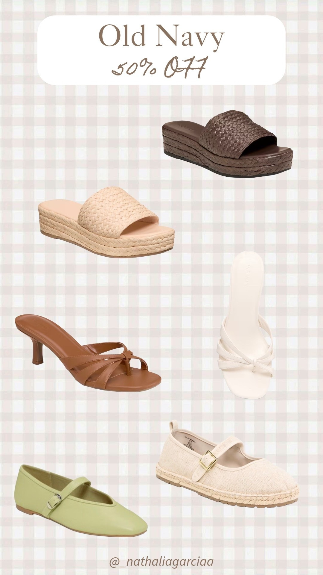 50% OFF EVERYTHING at Old Navy! Spring Shoes🌸 

#LTKSeasonal #LTKSaleAlert #LTKgrwm