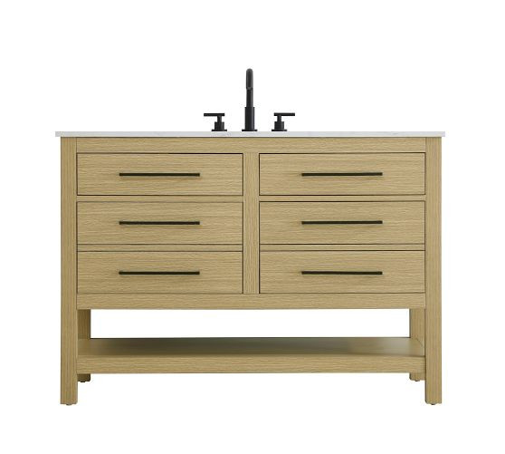 Sena 48-60" Single Sink Vanity | Pottery Barn (US)