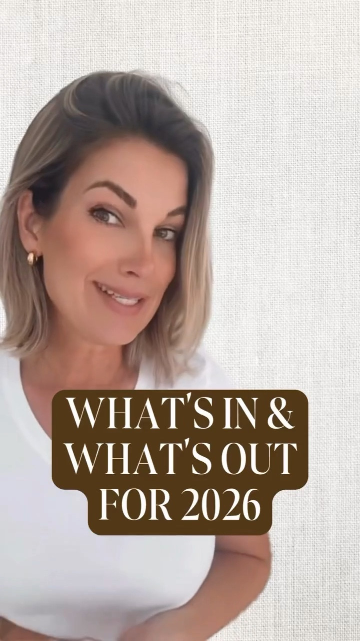 What’s in and what’s out for 2026

#LTKFindsUnder50 #LTKTall #LTKOver40