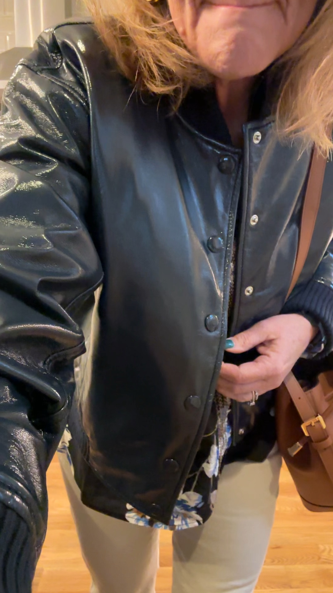 New Avara cotton poplin blouse. Wearing size medium. It’s roomie. Comes in small med and large  15% off Avara with code NANETTE15 You could wear this blouse with white jeans on a resort vacation and it would be so pretty!

Jeans run small order your larger size. I’m in a 29 petite and wish I had the 30 petite. 

Boots are on sale! Size up 1/2 
Quince cashmere vest size medium
Spanx 2-1 vest size large on sale and extra 20% off with code NANETTEXSPANX 
Navy faux leather bomber size medium so so cute!!! 

New Julie Vos is beautiful! 

Allie+Bess bracelets code NANETTE20 20% off! 
Favorite bra 20% off with code NANETTE20
Linking some favorite beauty products I shared in stories too 

Winter outfit floral blouse, navy blouse business casual teacher outfit LOFT jeans resort wear 

#LTKWorkwear #LTKOver40 #LTKFindsUnder100