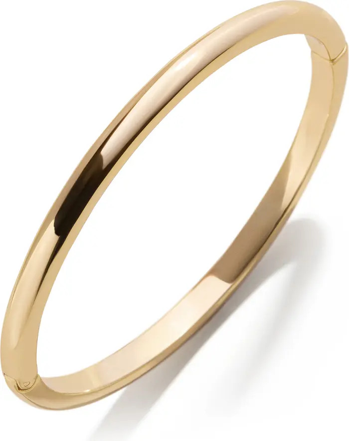 BaubleBar Slim Gold Bangle Bracelet | Nordstrom | Nordstrom