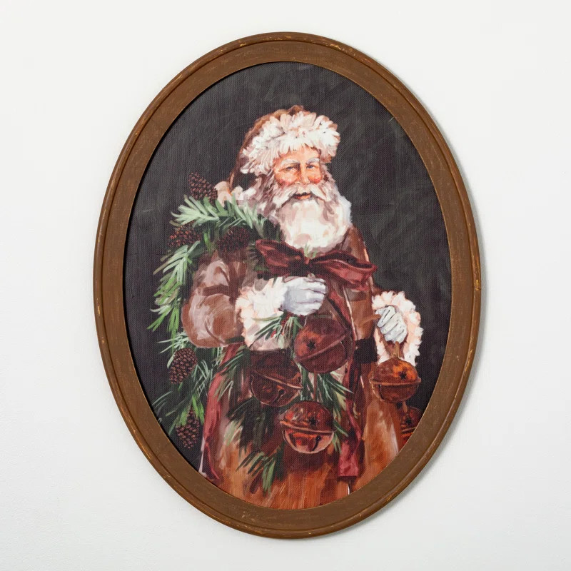 The Holiday Aisle® Amnen Santa Portrait | Wayfair | Wayfair North America