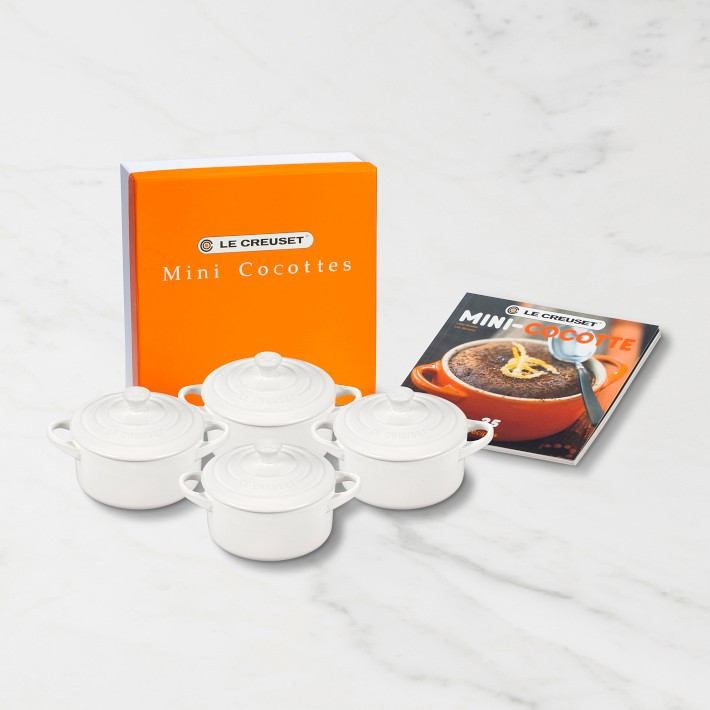 Le Creuset Stoneware Mini Cocottes with Cookbook, Set of 5 | Williams-Sonoma
