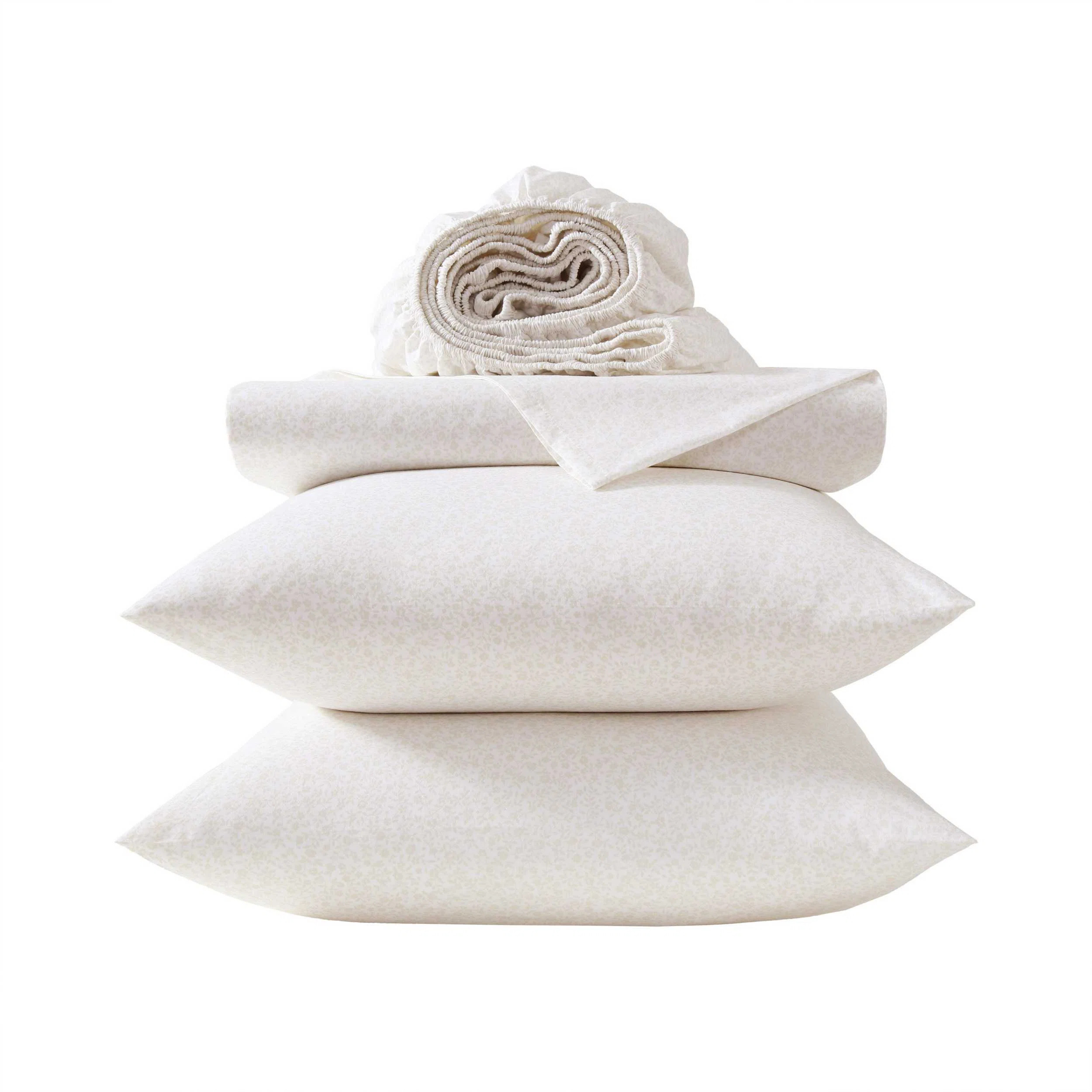 Laura Ashley Printed Cotton Percale Sheet Set | Wayfair North America