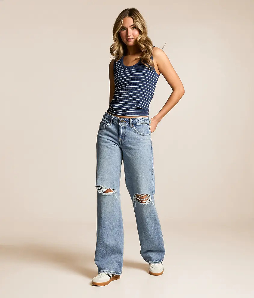 Premium Low Loose Jean | Buckle
