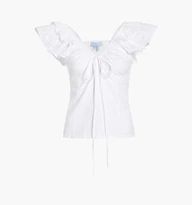 The Zuri Top - White Eyelet | Hill House Home