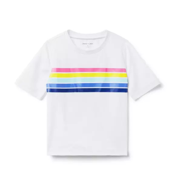 Recycled Stripe Rash Guard | Janie and Jack