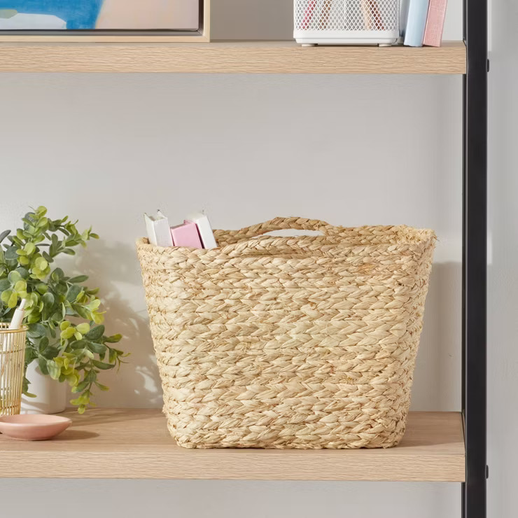 Square Braided Rafia Basket - Brightroom™ | Target
