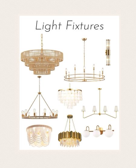 Beautiful Gold accented light fixtures 

#amazon #light #chandelier 

#LTKSeasonal #LTKHome #LTKStyleTip