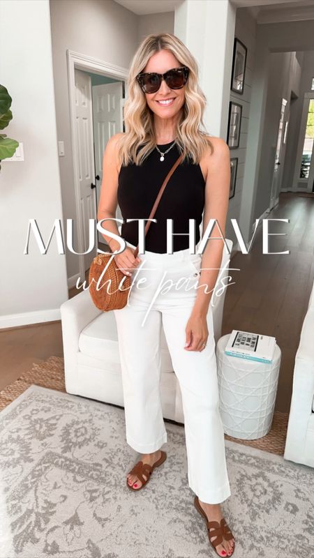 Spring outfit
White pants size med tall
Use code HAUTEANDHUMIDXSPANX for 10% off + free ship 


#LTKstyletip #LTKsalealert #LTKfindsunder100