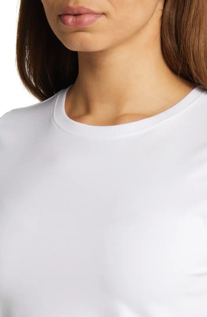 Pima Cotton Blend Crewneck T-Shirt | Nordstrom